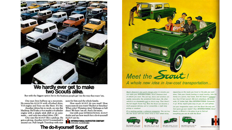 Illustration for article titled Which International Scout Should I Buy: Original 80/800 Or Scout II?
